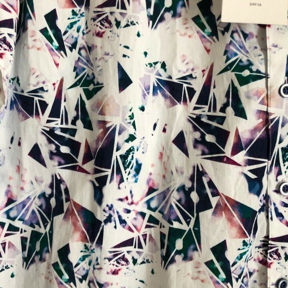 Robert Graham Paper Lanes Printed Sport Shirt Mens - Picture 10 of 12